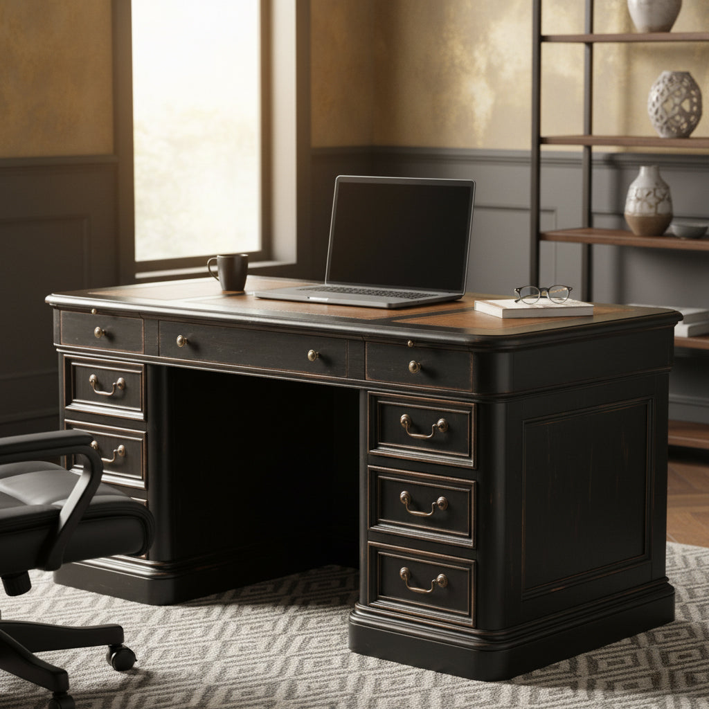 Louis Philippe Junior Executive Desk