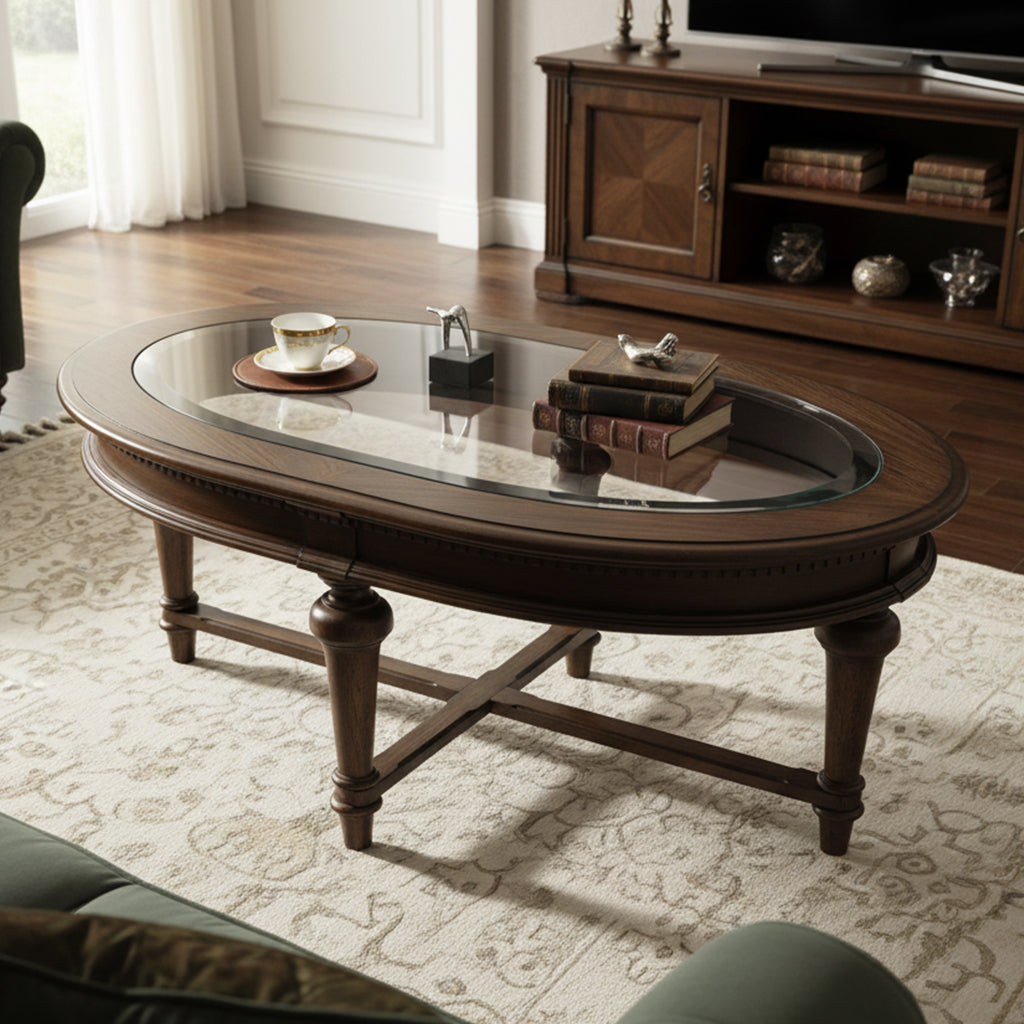 Wellington Estates Oval Coffee Table