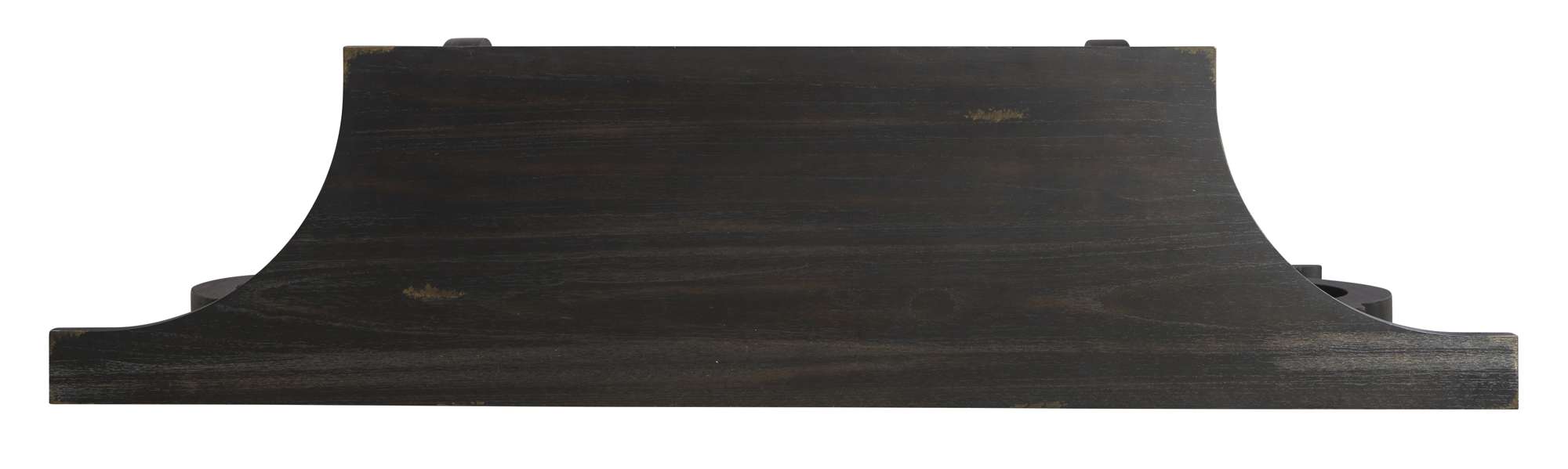 Decorative sofa table with smooth AG Bl finish, crafted from premium Mindi wood and featuring four unique styled legs