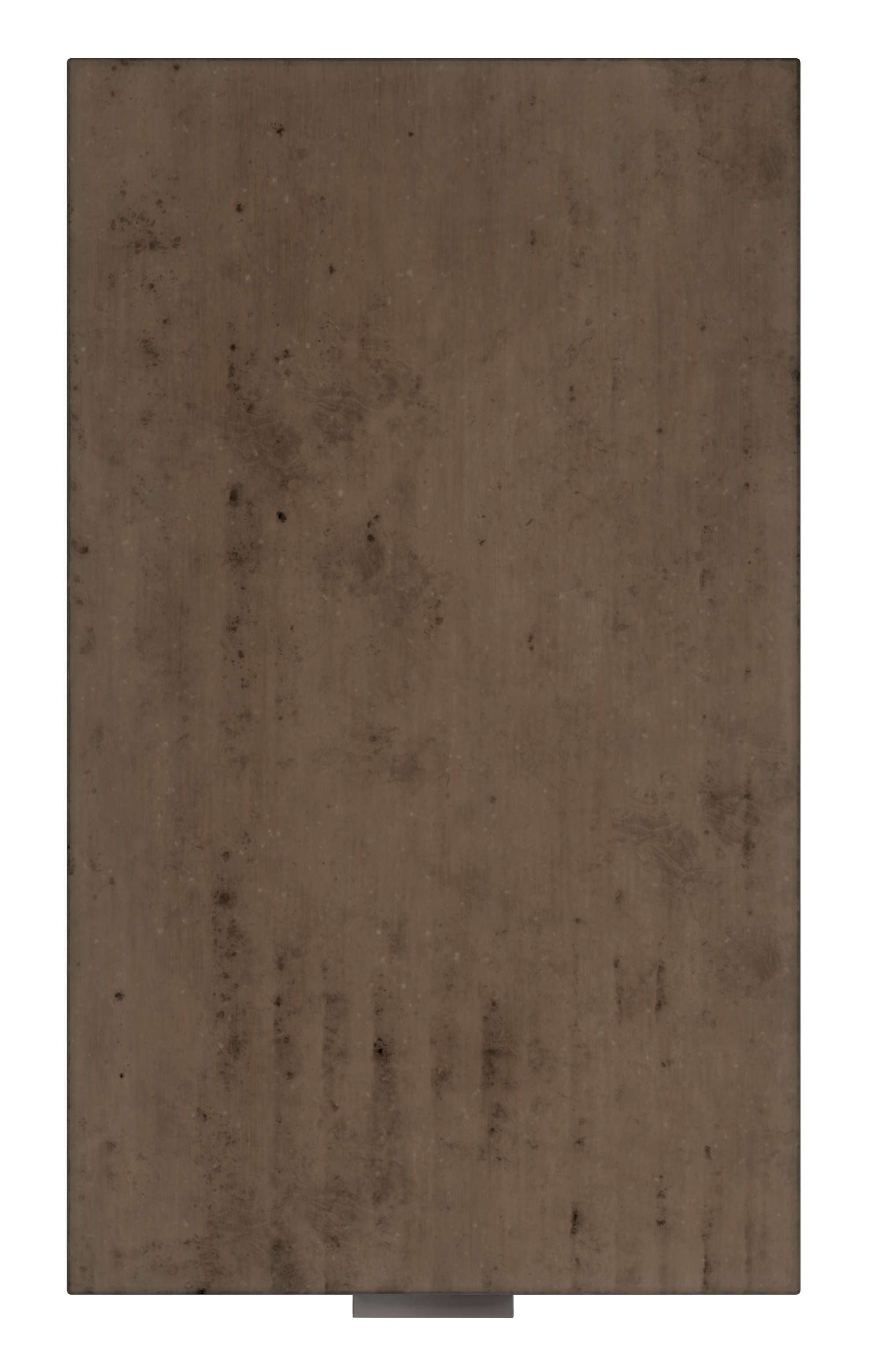 Organic Living End Table rectangular top with warm brown finish and subtle natural wood grain detailing