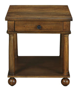 Fairfax Rectangular End Table with Drawer