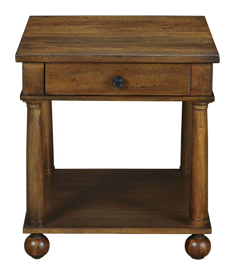 Fairfax Rectangular End Table with Drawer