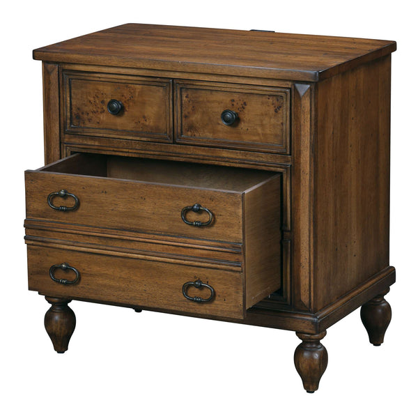 Fairfax Three Drawer Nightstand