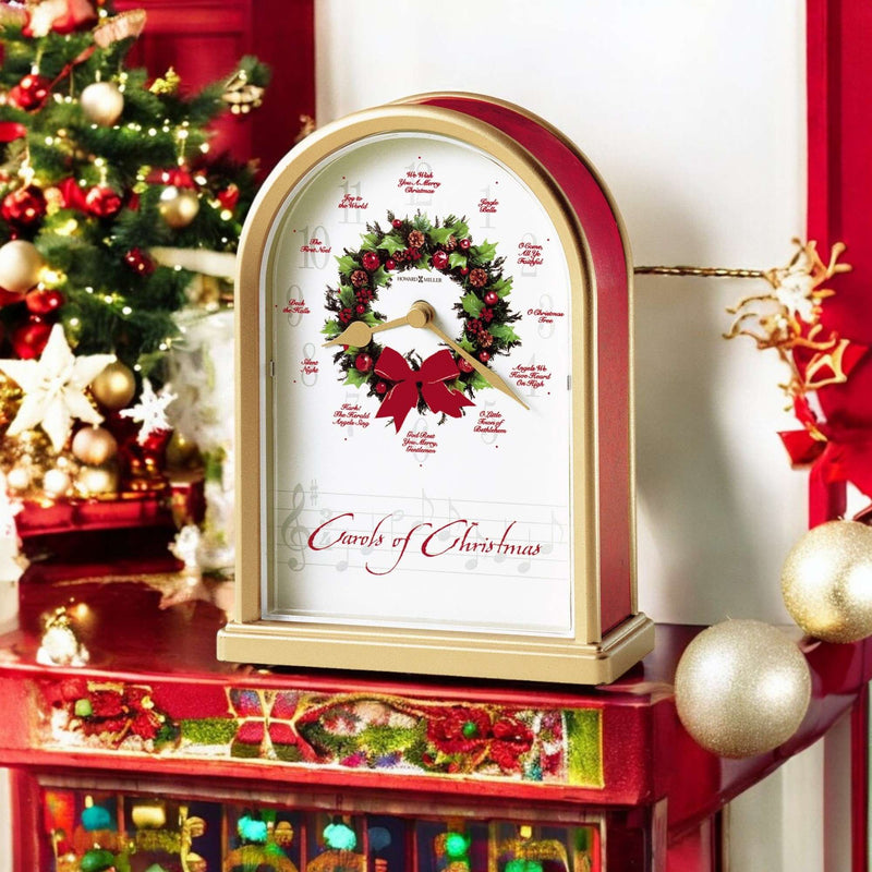 Carols Of Christmas II Tabletop Clock