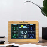 Bamboo Weather Station Alarm Clock