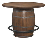 Whiskey Barrel Pub Table