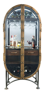 Boilermaker Wine & Bar Cabinet
