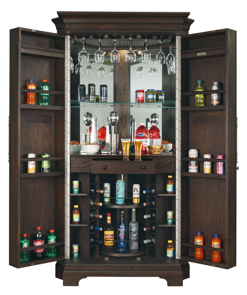 Passport Corner II Wine & Bar Cabinet