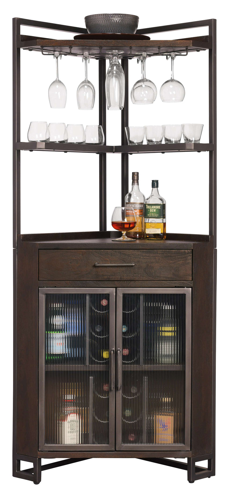 Studio Corner III Wine & Bar Cabinet
