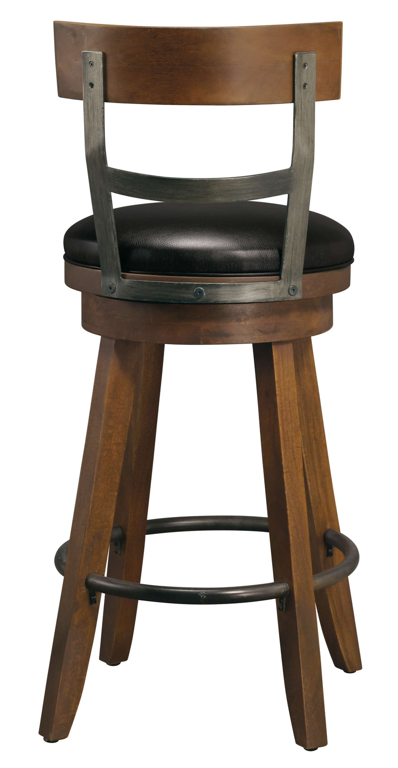 Whiskey Barrel Bar Stool