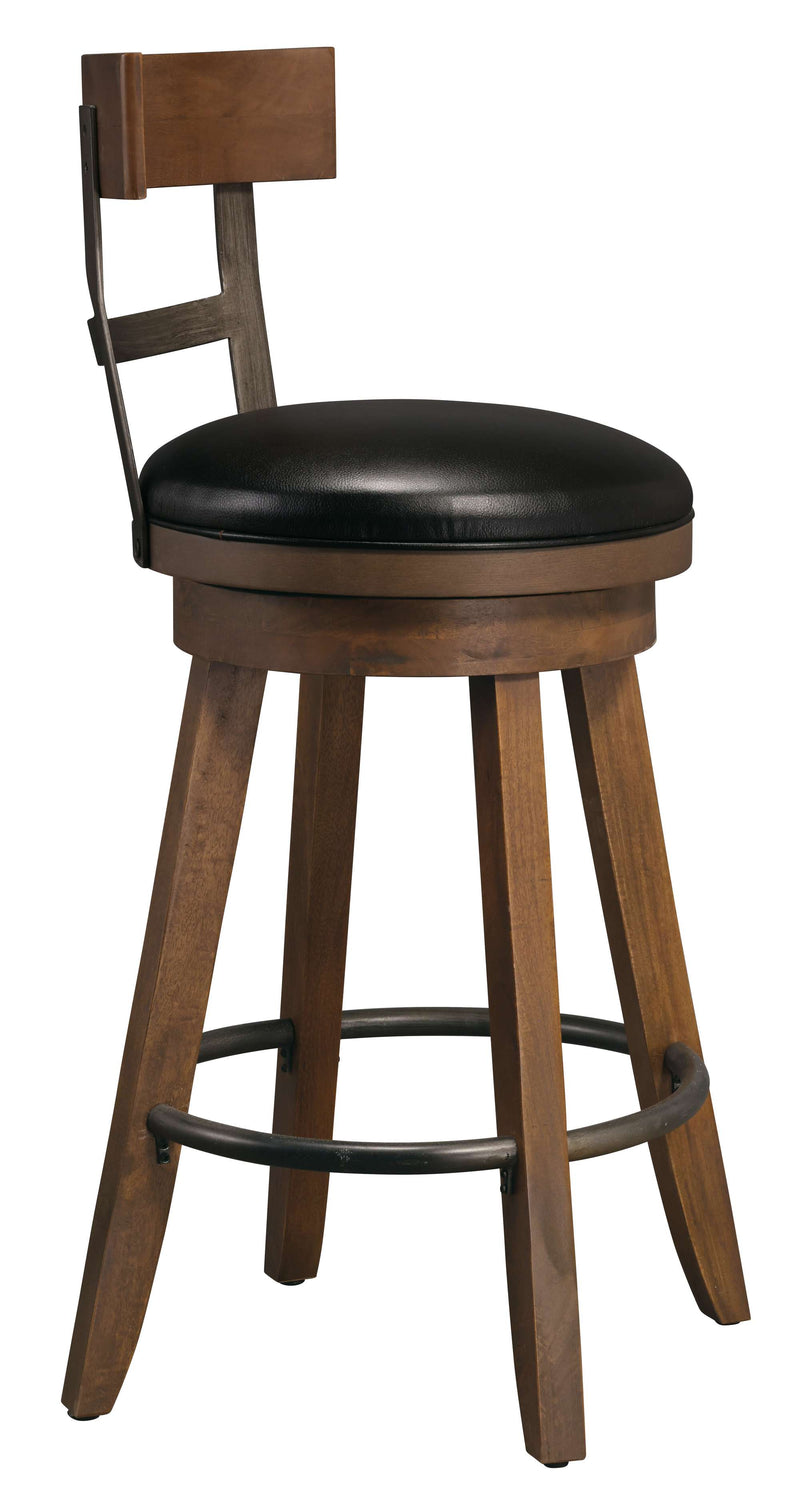 Whiskey Barrel Bar Stool