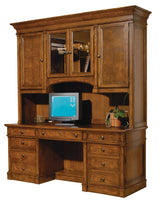 Urban Ash Burl Executive Credenza