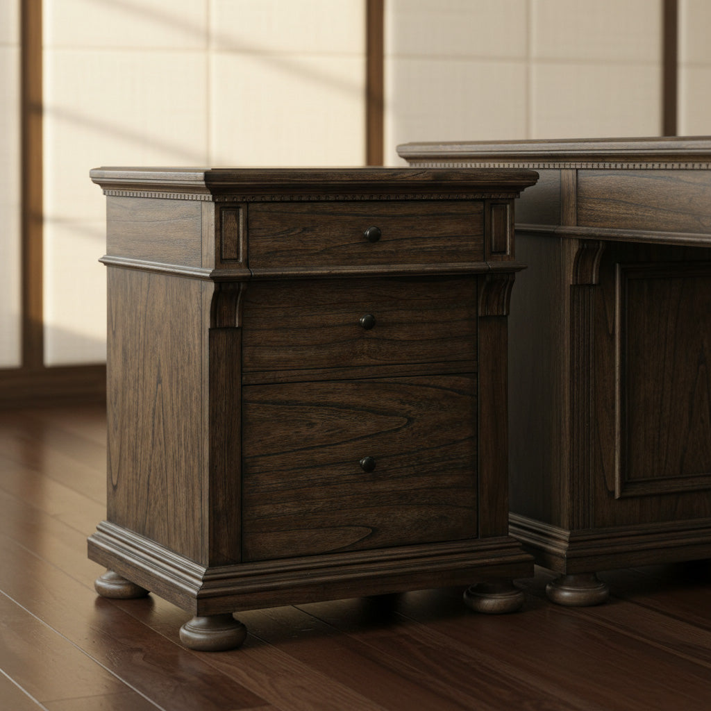 Wellington Estates Office File Cabinet