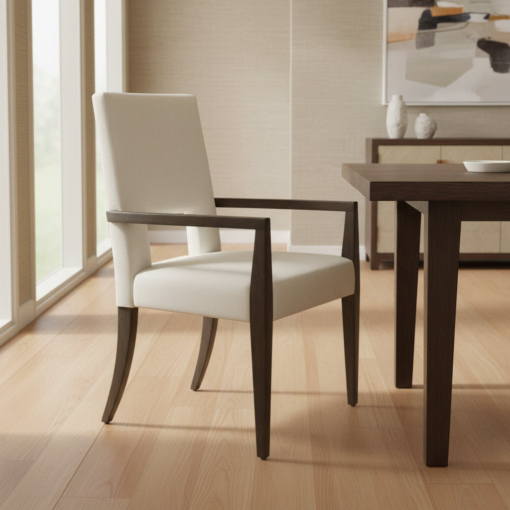 Edgewater Upholstered Dining Arm Chair