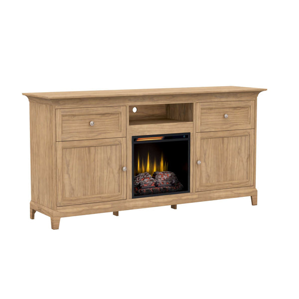 64" - 67" Fireplace Console