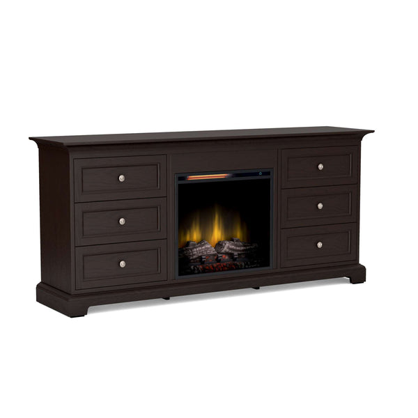 69" - 72" Fireplace Console