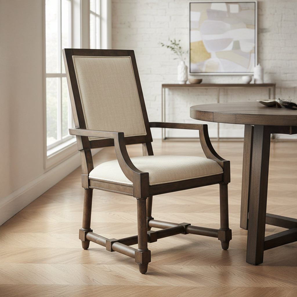 Lincoln Park Upholstered Dining Arm Chair