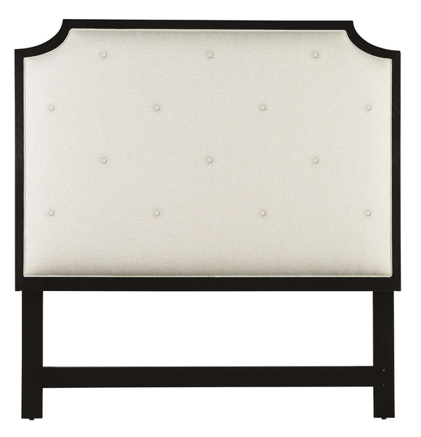 King Profiled Headboard with Buttoning