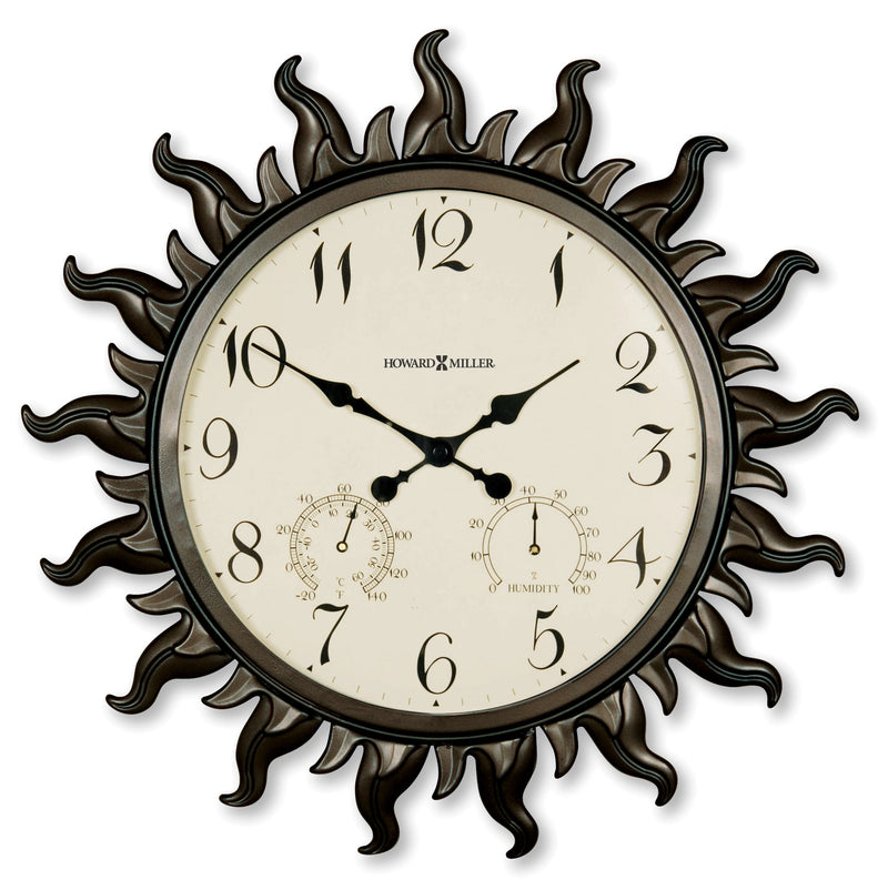 625543 Sunburst II Wall Clock