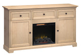 FT72B 72" Wide / 41" Extra Tall Fireplace Console