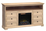 FT72E 72"Wide/41"Extra Tall Fireplace TV Console