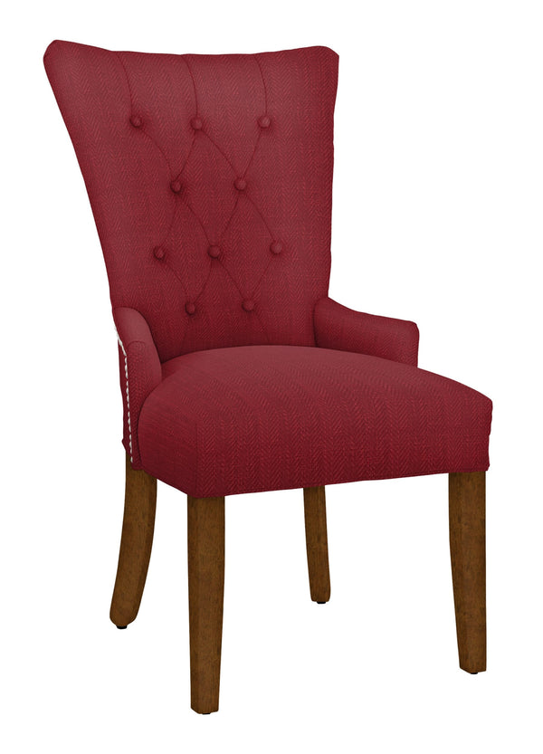 7256_G4 Sandra Dining Chair with Nailheads