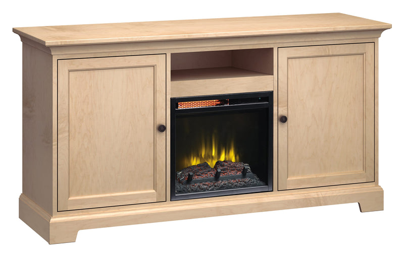 FP63A 63" Fireplace TV Console