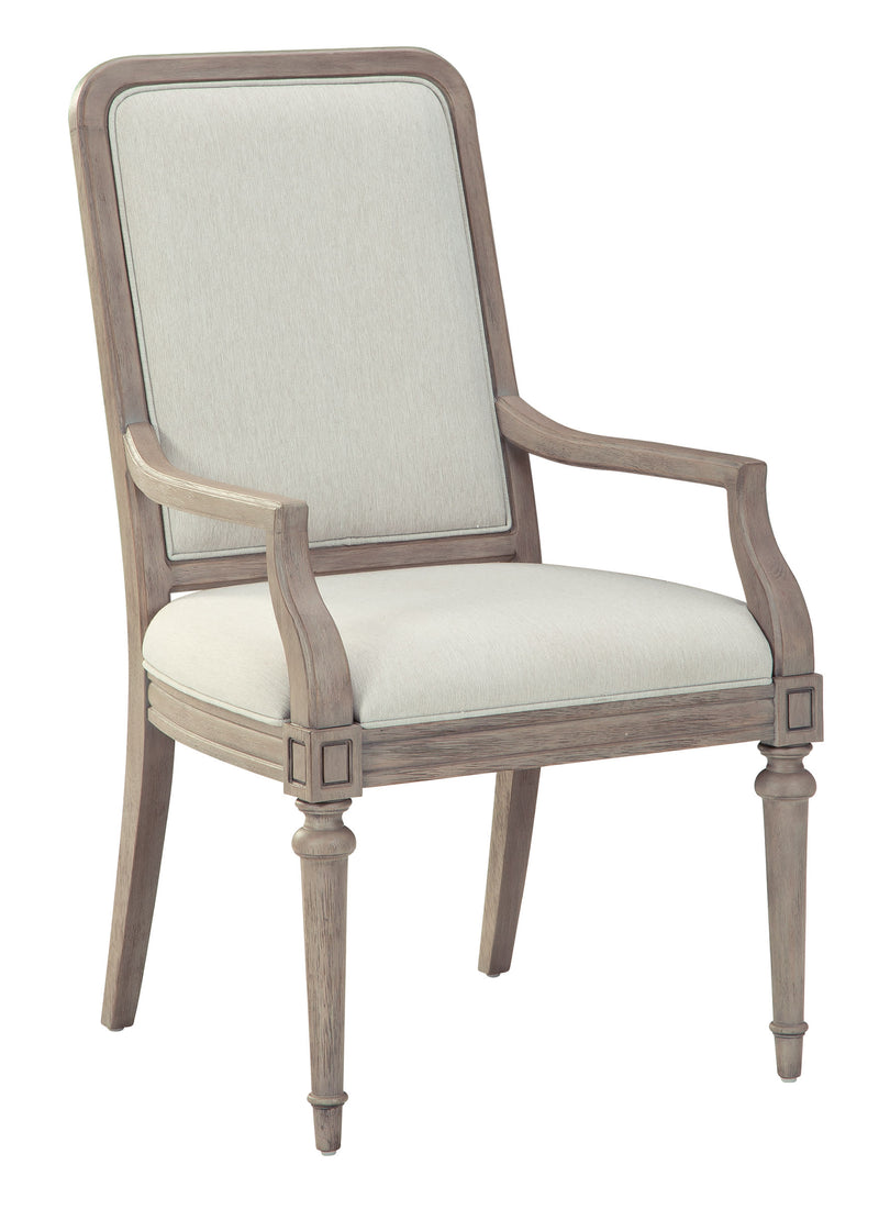25224 Upholstered Dining Arm Chair