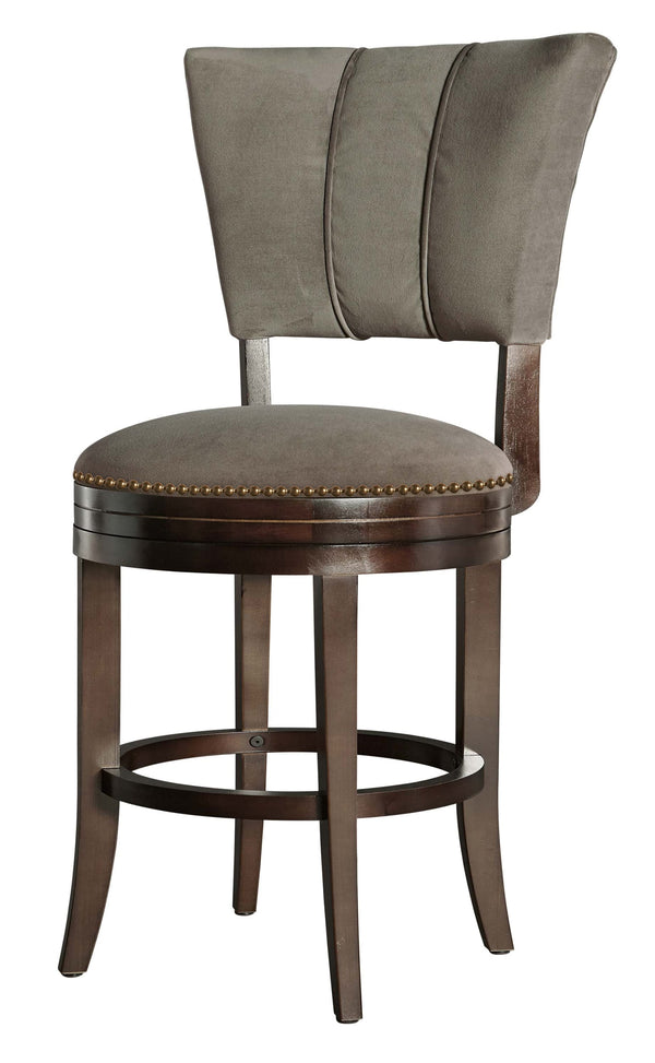 7684_G4 Holden III Swivel Counter Stool with Nailheads