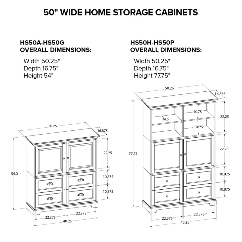 50" Storage Cabinet