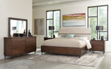 24368 King Upholstered Panel Bed