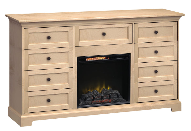 FT72G 72"Wide/41"Extra Tall Fireplace TV Console