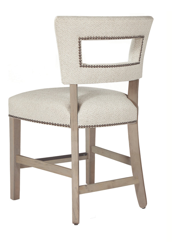 Meyers III Counter Stool with Nailheads