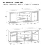 TS83B 83" TV Console