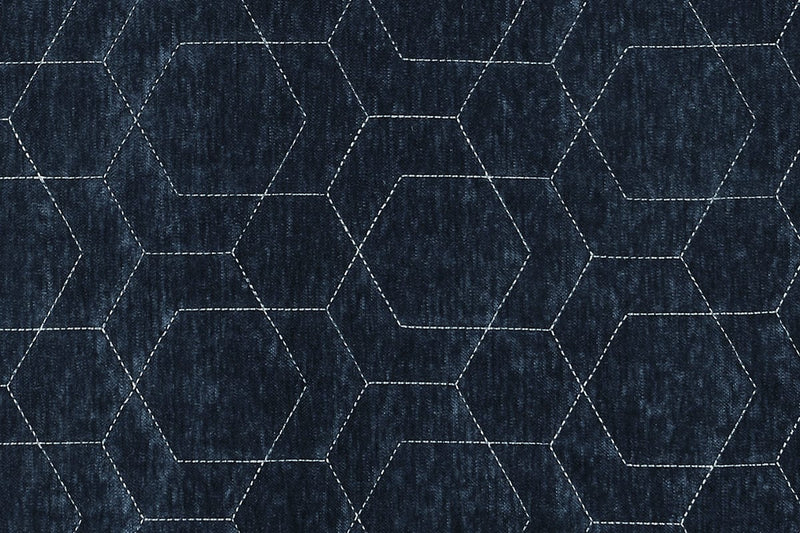 4043-051 Hexagon Quilt Indigo