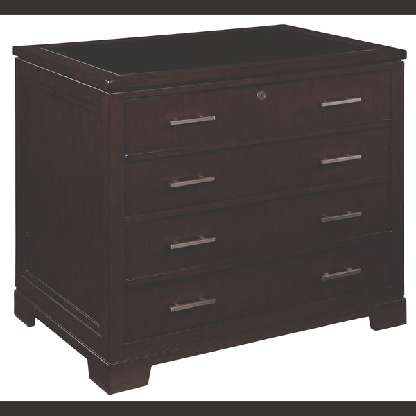 Mocha Executive File Cabinet