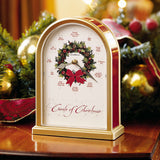645424 Carols Of Christmas II Tabletop Clock