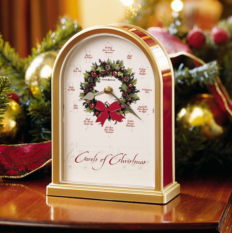645424 Carols Of Christmas II Tabletop Clock