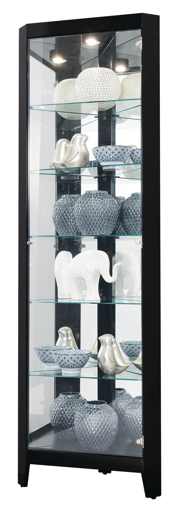 Tamsin III Corner Curio Cabinet