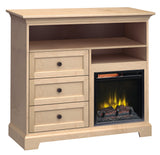 FT46H 46" Wide / 41" Extra Tall Fireplace Console