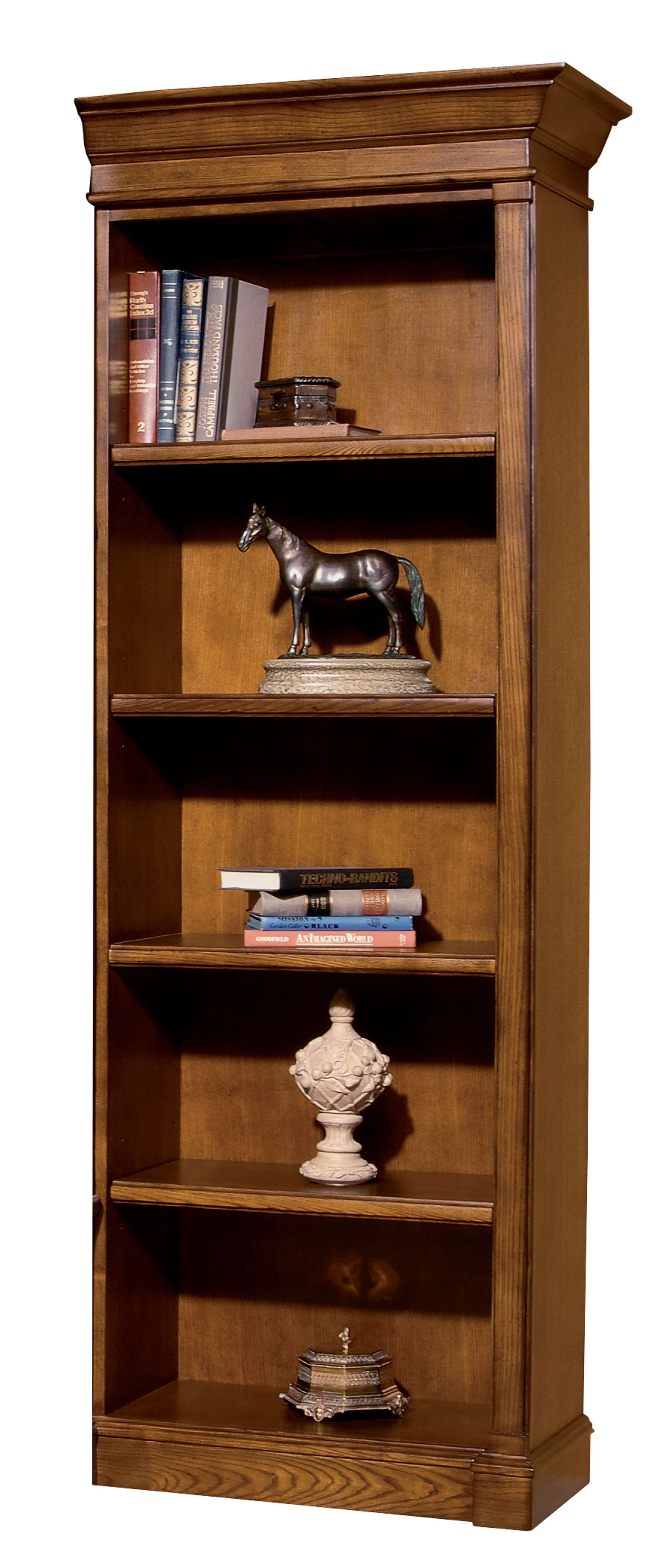Urban Ash Burl Executive Right Bookcase