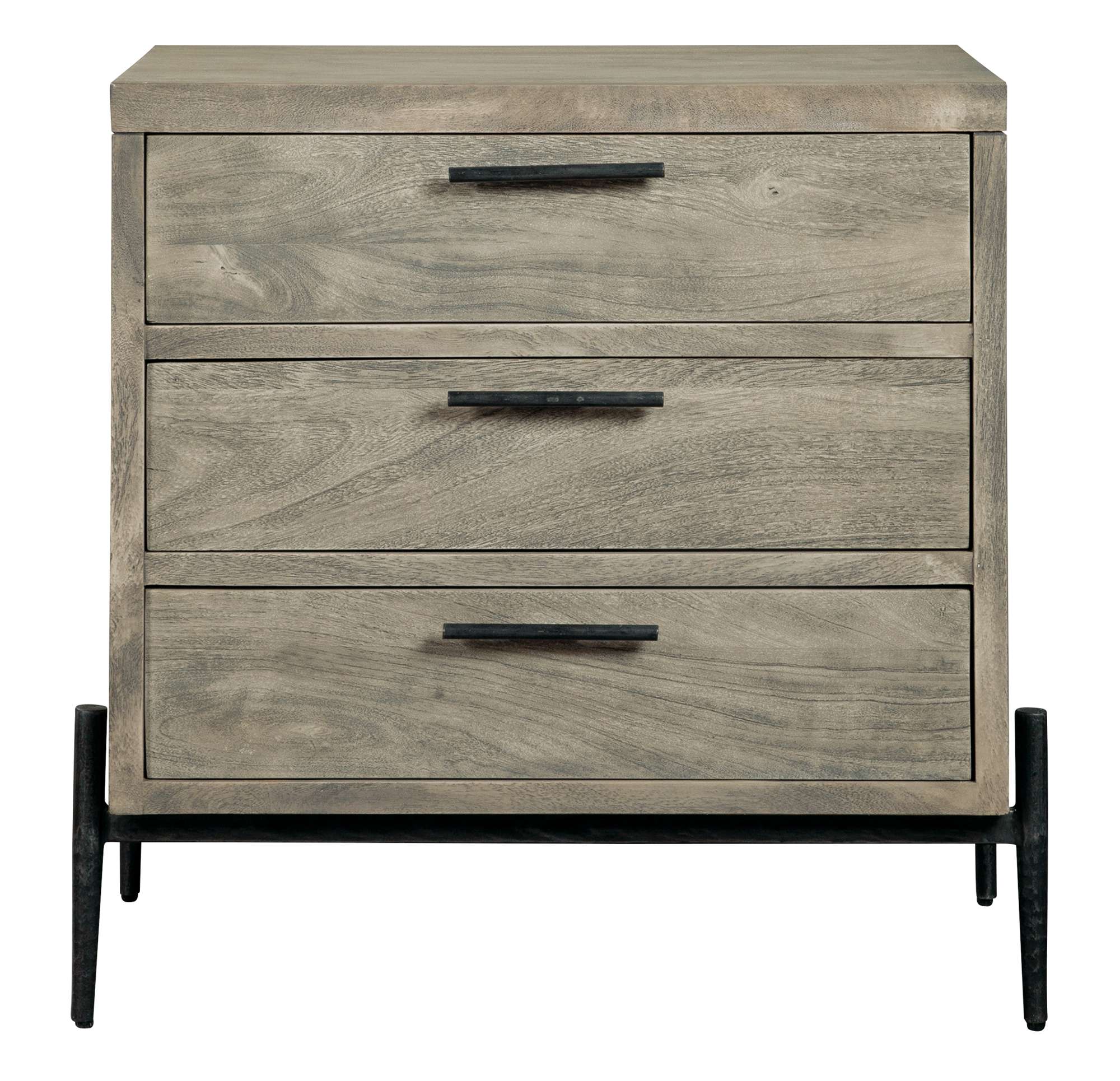 Bedford Park Three Drawer Nightstand