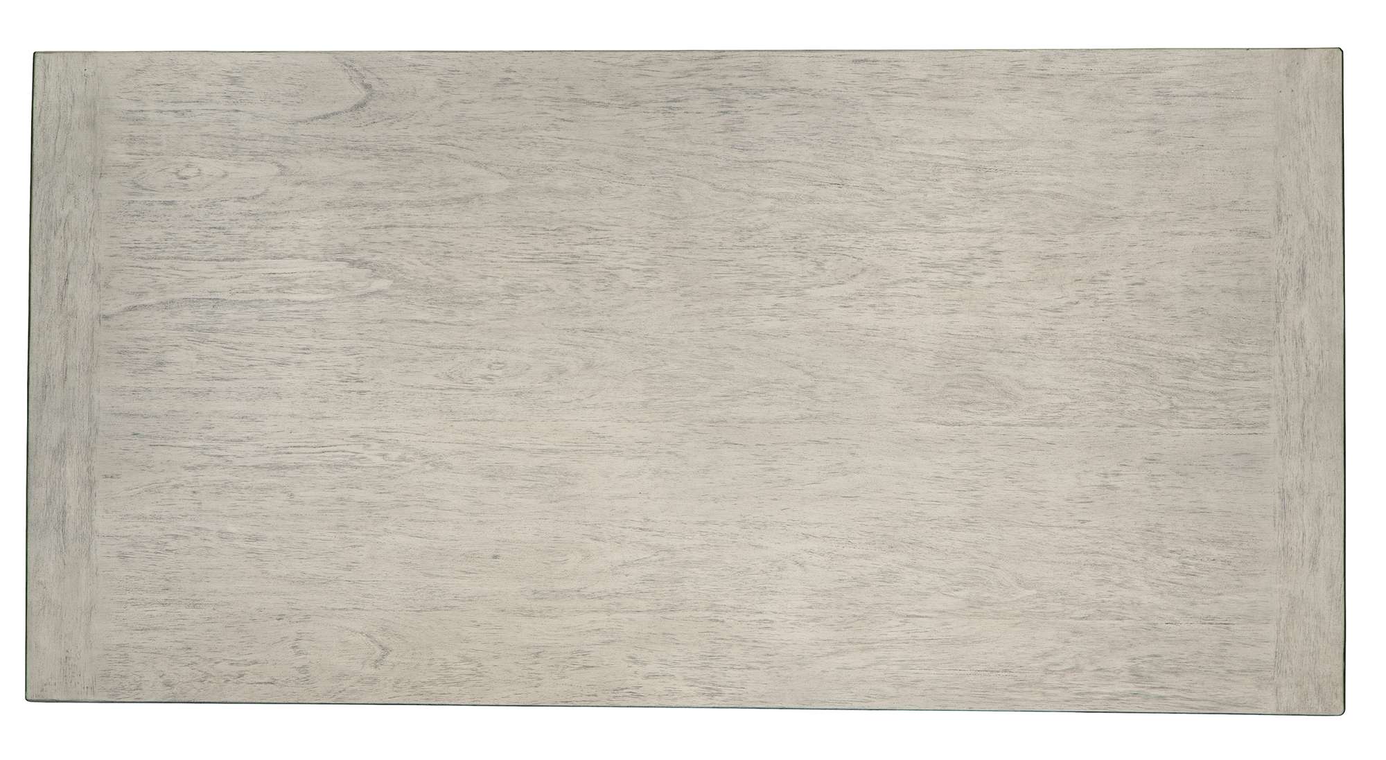 Adjustable height desk top made from durable mindi wood veneers and solids with smooth natural finish