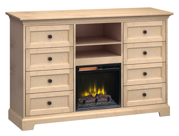 FT63G 63"Wide/41"Extra Tall Fireplace TV Console