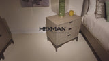 Scottsdale Three Drawer Nightstand