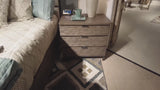 Organic Living Three Drawer Nightstand