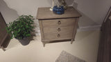 Chateaux Three Drawer Nightstand