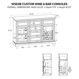 Custom Wine/Spirits Console