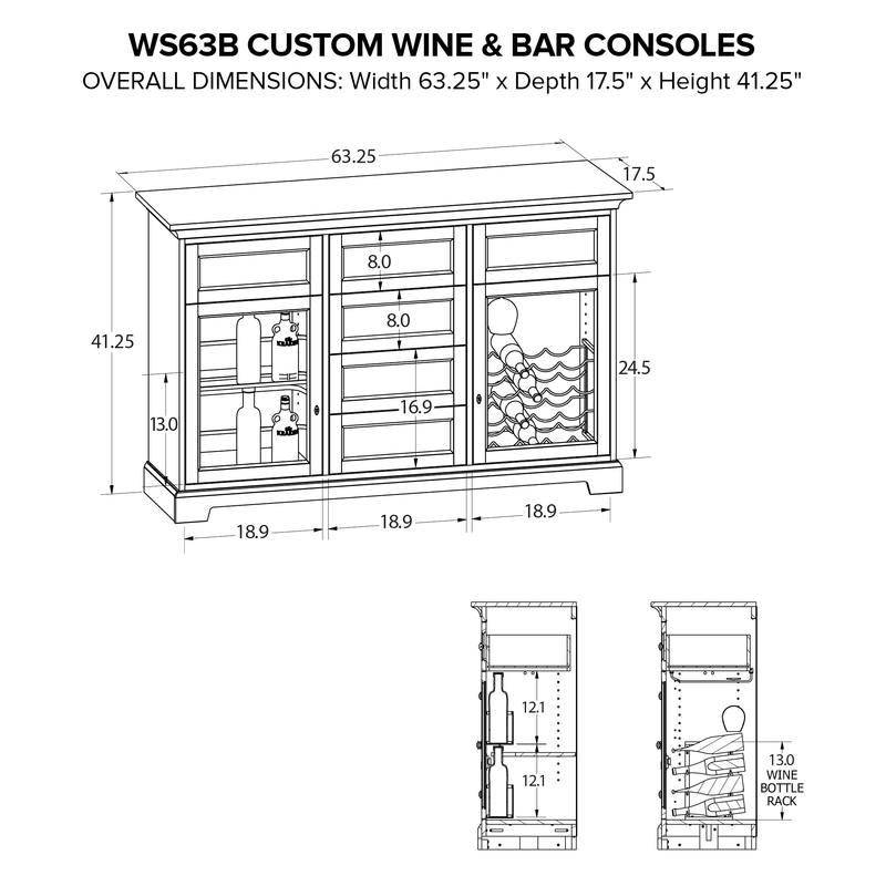 Custom Wine/Spirits Console