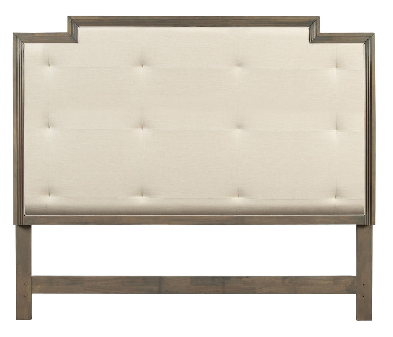 1746HBKY_G4 King Stepped Headboard with Tufting